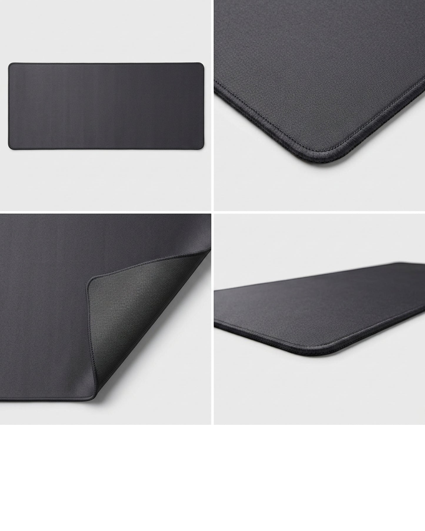 Cirae Extended Desk Mouse Pad Charcoal 31 x 12 in
