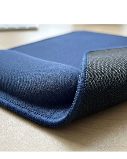 Cirae Gel Wrist Rest Mouse Pad Navy 9 x 8 in
