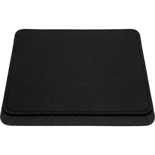 Cirae Stitched Cloth Mouse Pad 30 x 25 cm Black - Product view